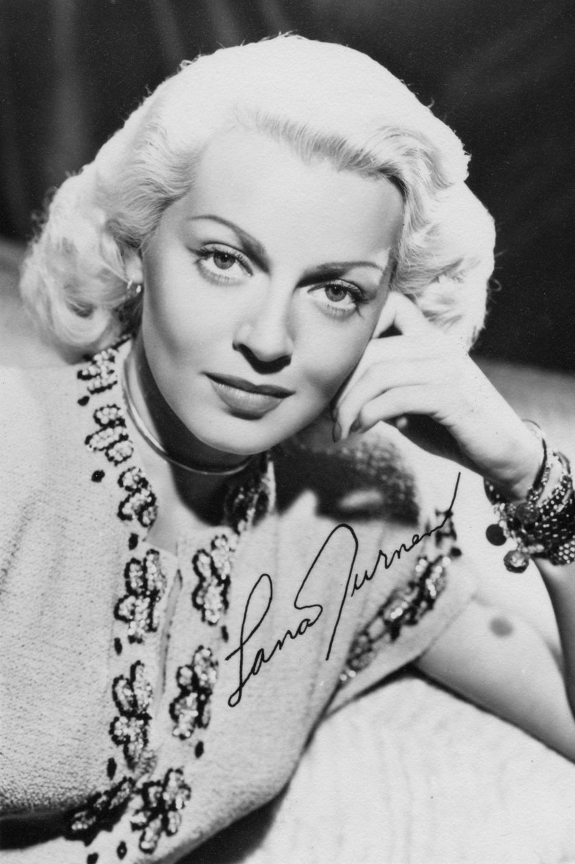 Lana Turner 1921-1995, atriz americana, c1940s de Unbekannt