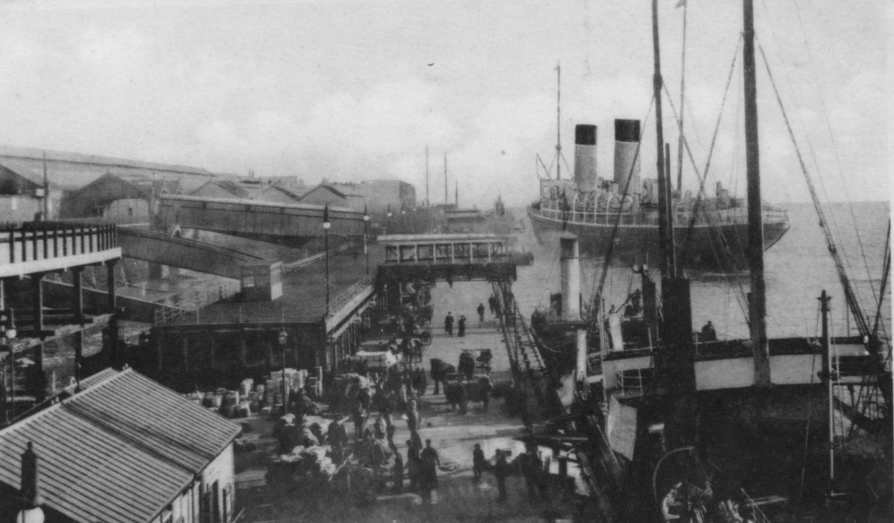 Estágio de desembarque, docas de Liverpool de Unbekannt