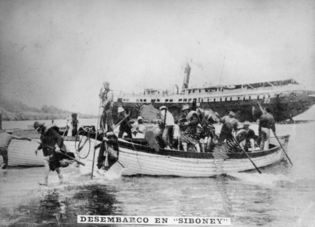 Desembarque em Siboney, 1898, 1920 de Unbekannt