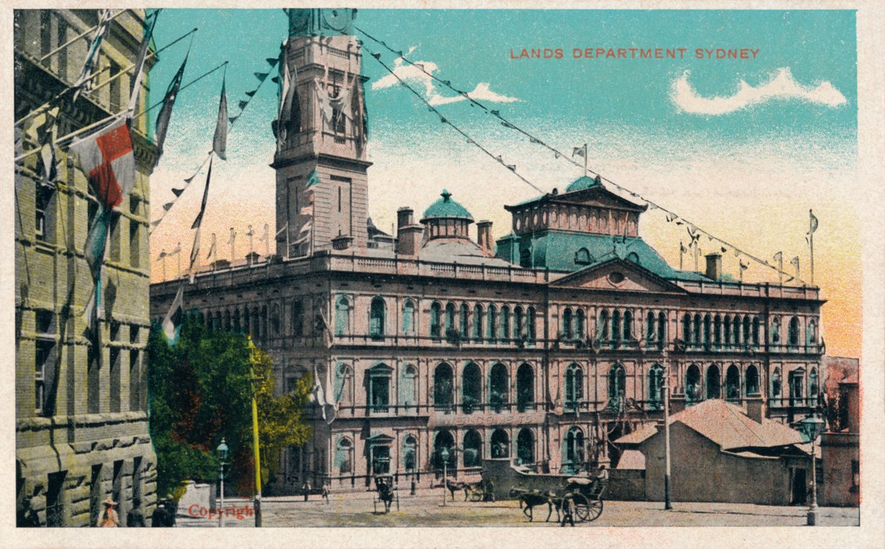 Departamento de Terras Sydney, c1910. de Unbekannt