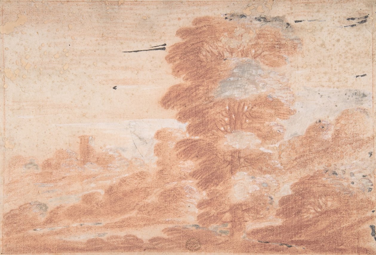 Paisagem, século XVII. de Unbekannt