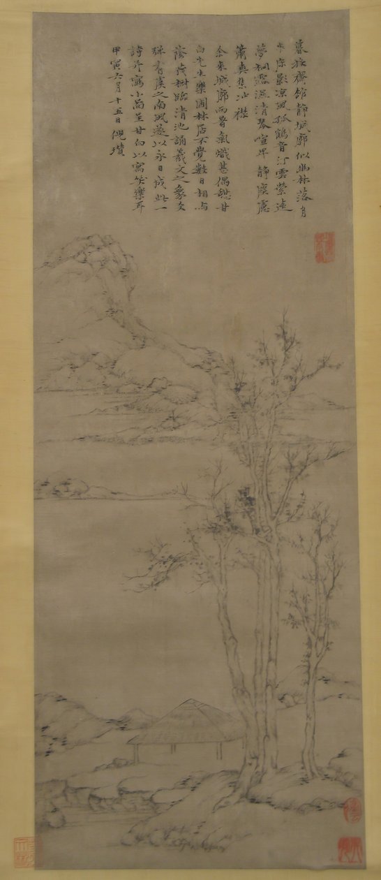 Paisagem, datada de 1374. de Unbekannt