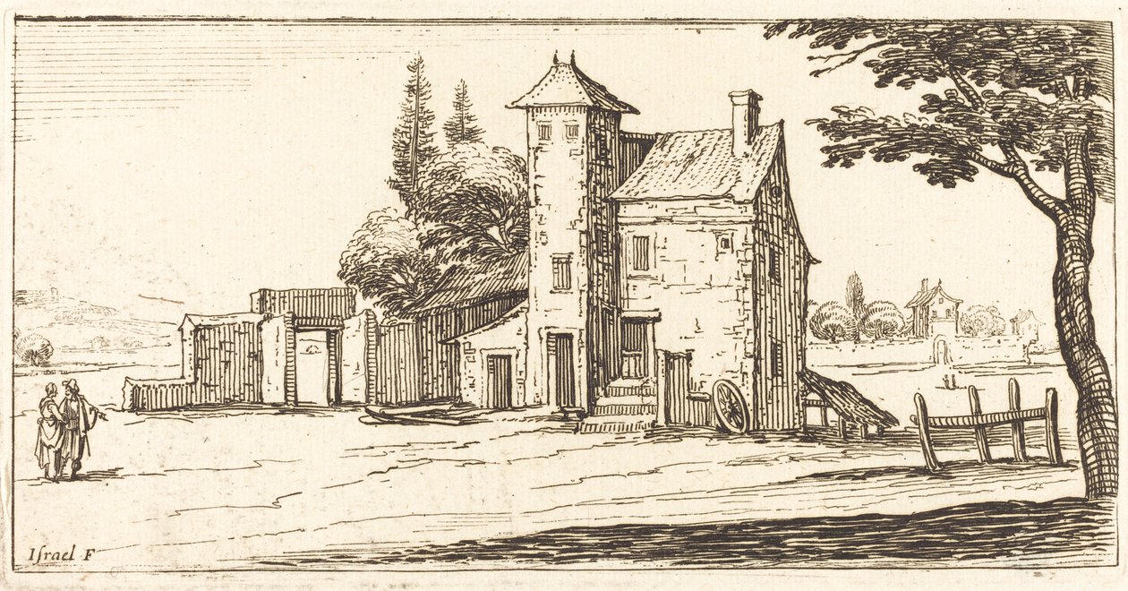 Paisagem, em ou depois de 1635. de Unbekannt