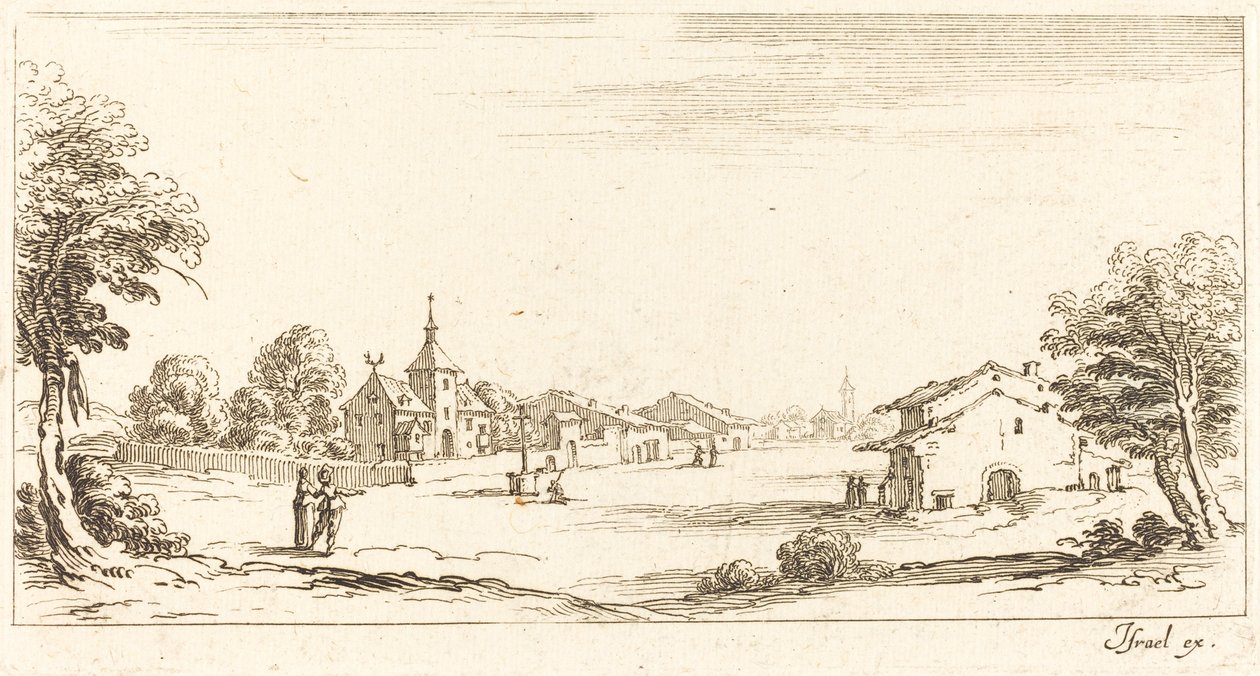 Paisagem, em ou depois de 1635. de Unbekannt