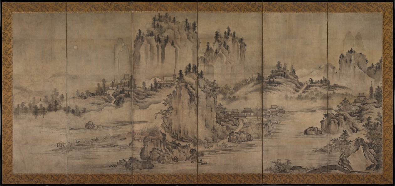 Paisagem, segunda metade dos anos 1500. de Unbekannt