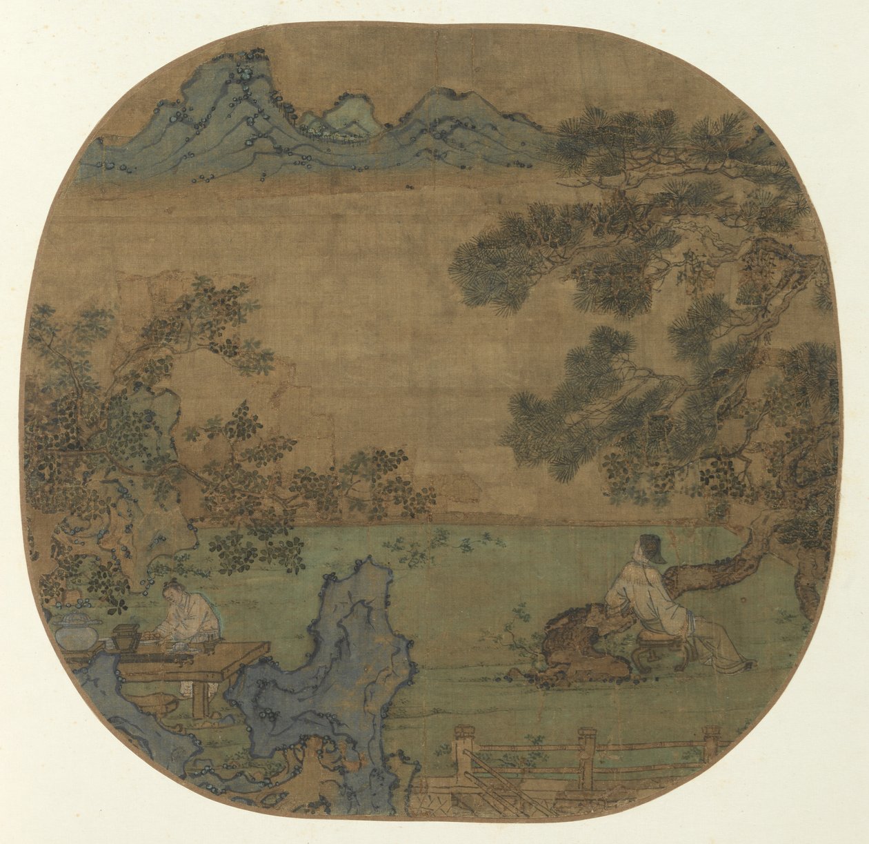 Paisagem com figuras, 960-1279. de Unbekannt