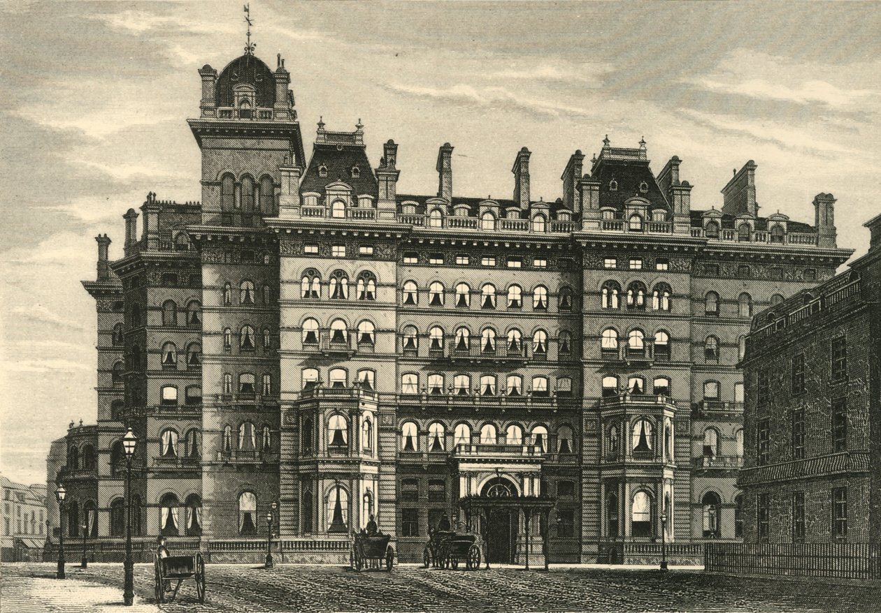 Hotel Langham, c1876. de Unbekannt