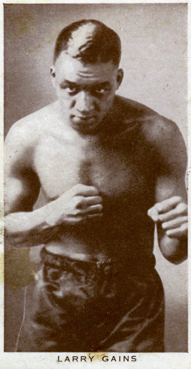 Larry Gains, boxeador canadense, 1938 de Unbekannt