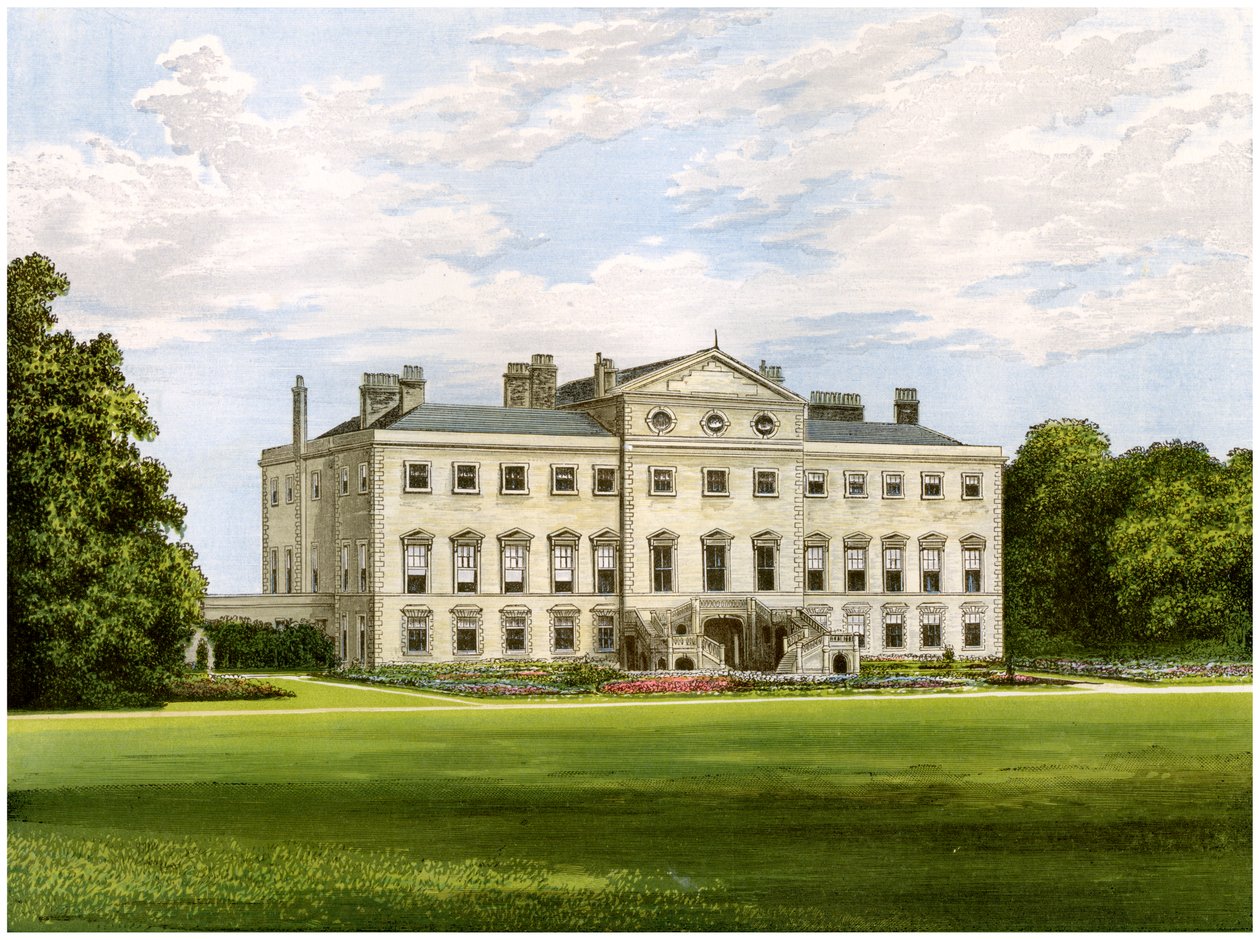Lathom House, Lancashire, casa de Lord Skelmersdale, c1880 de Unbekannt