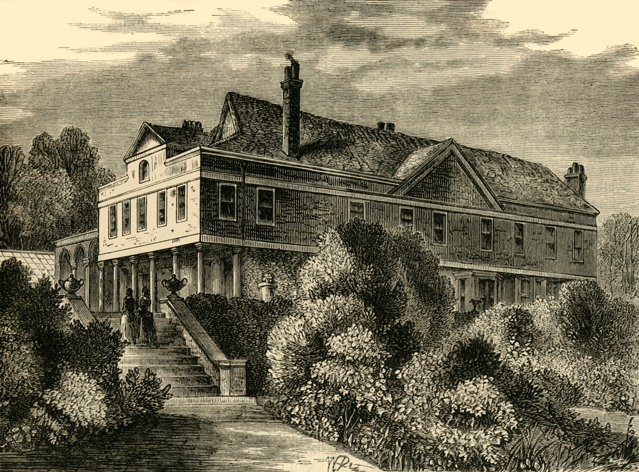 Lauderdale House, em 1820, c1876. de Unbekannt