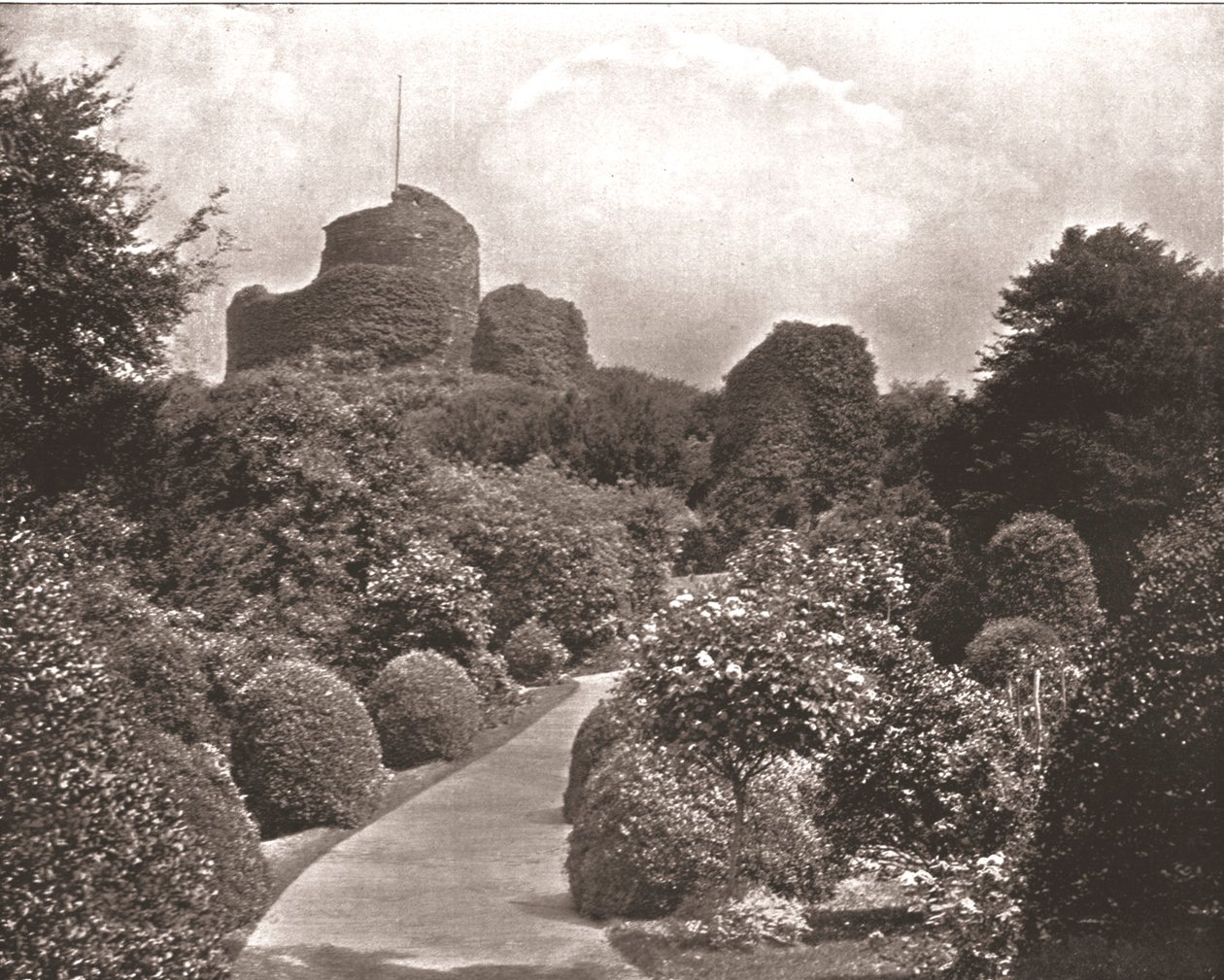 Castelo de Launceston, Cornualha, 1894. de Unbekannt