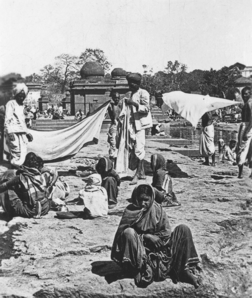 Lavanderia, Índia, c1927-c1929 de Unbekannt