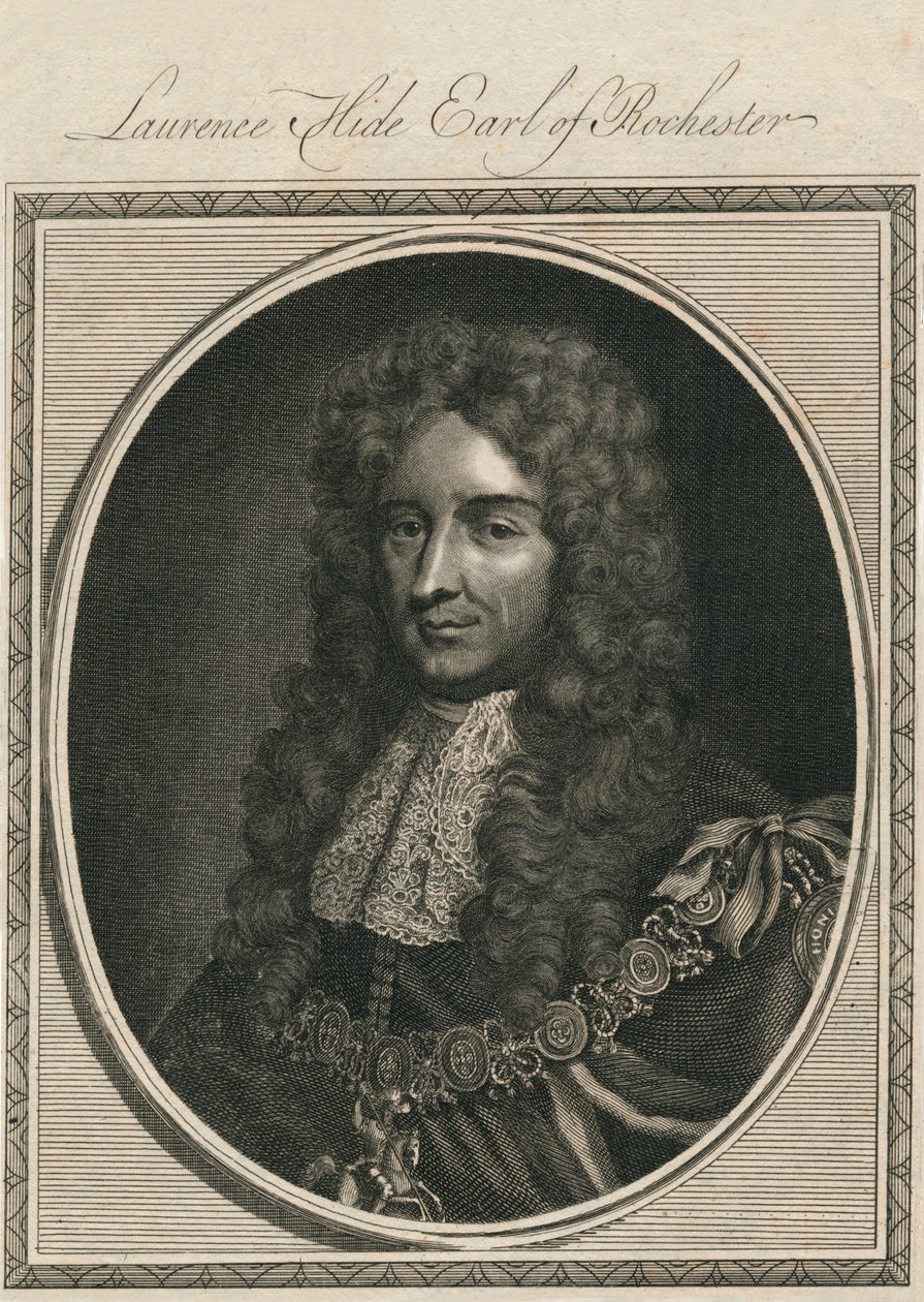 Laurence Hide Conde de Rochester, 1785. de Unbekannt