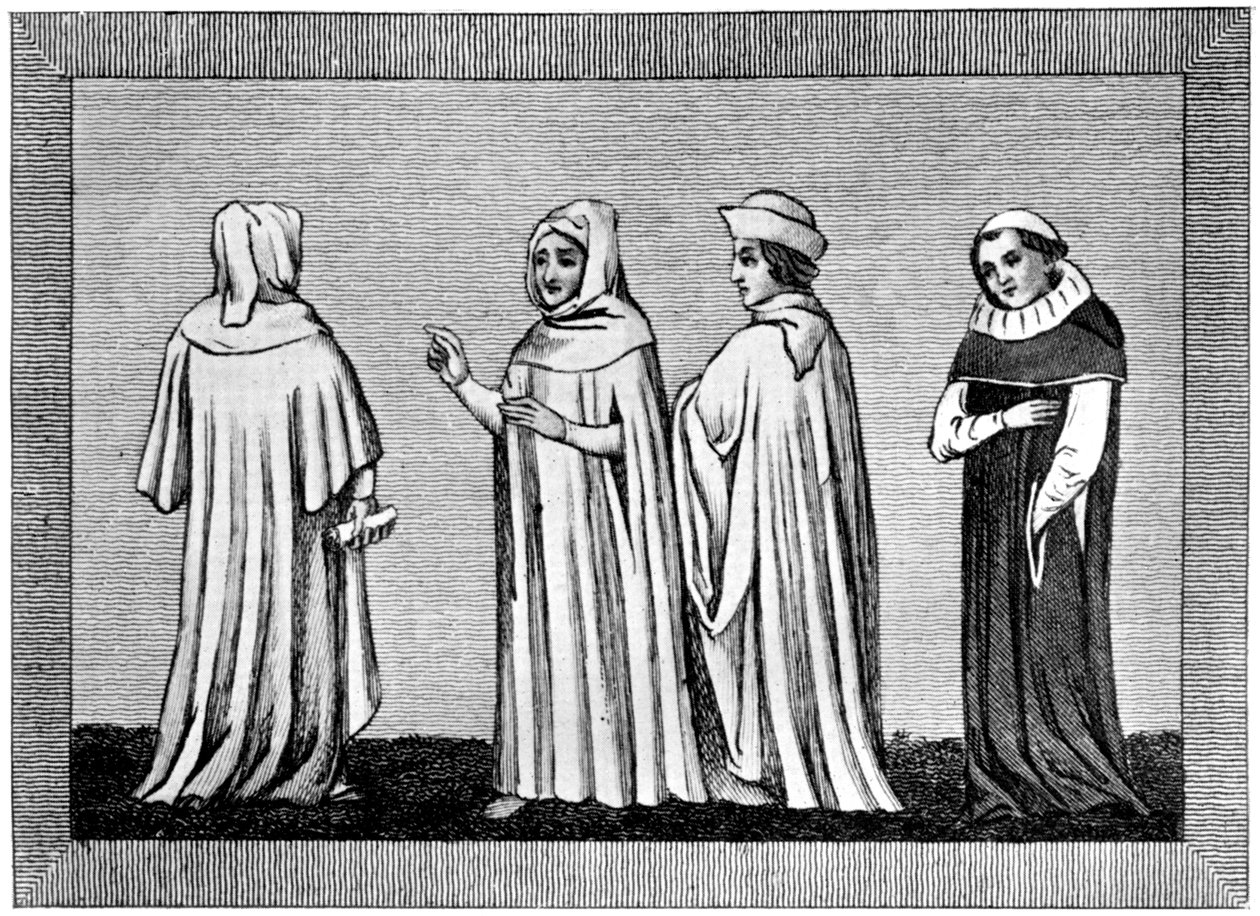Hábitos da lei, séculos XIV-XV, 1910 de Unbekannt