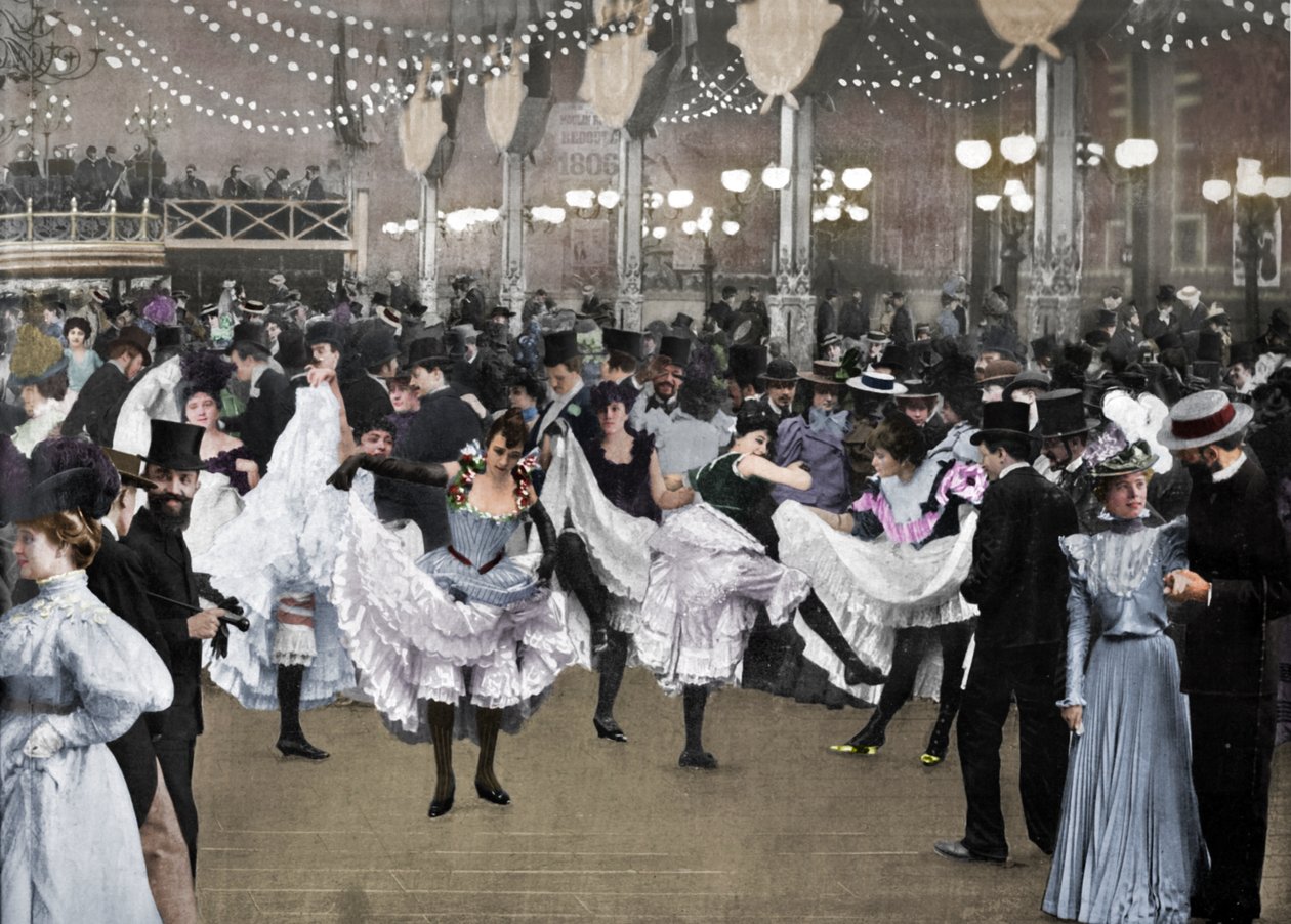 Le Bal Du Moulin-Rouge, 1900 de Unbekannt