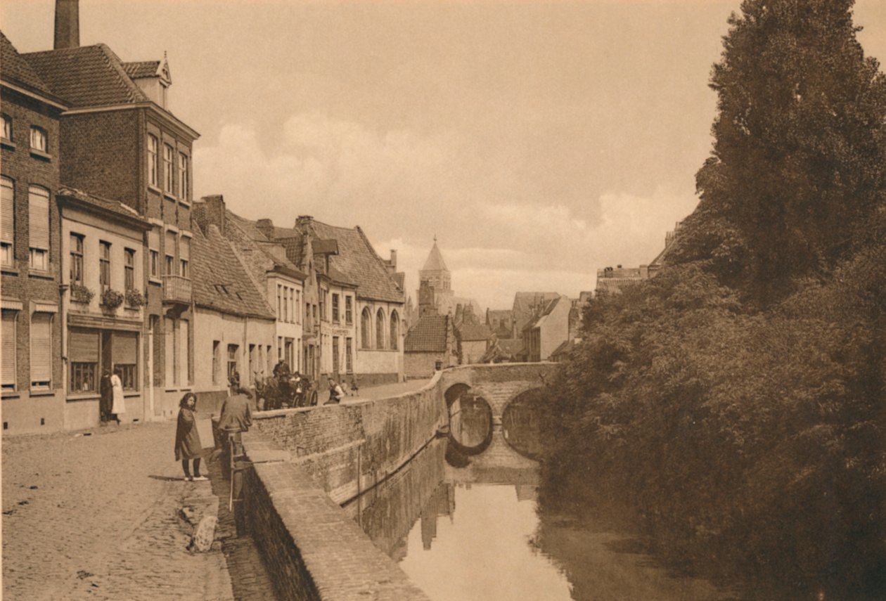 O Quai des Ménétriers, c1928 de Unbekannt