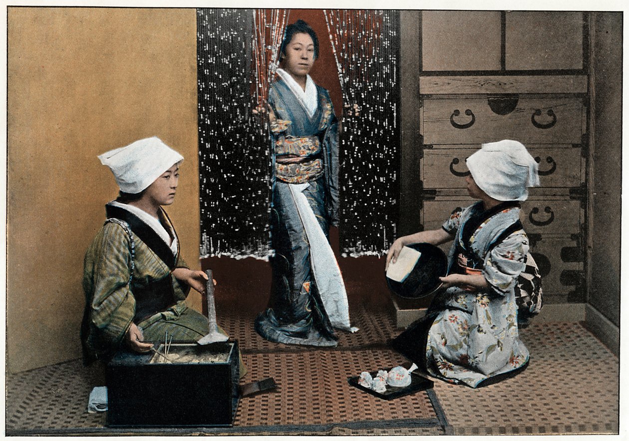 O dia da lembrança, Scouring Day, c1890 de Unbekannt