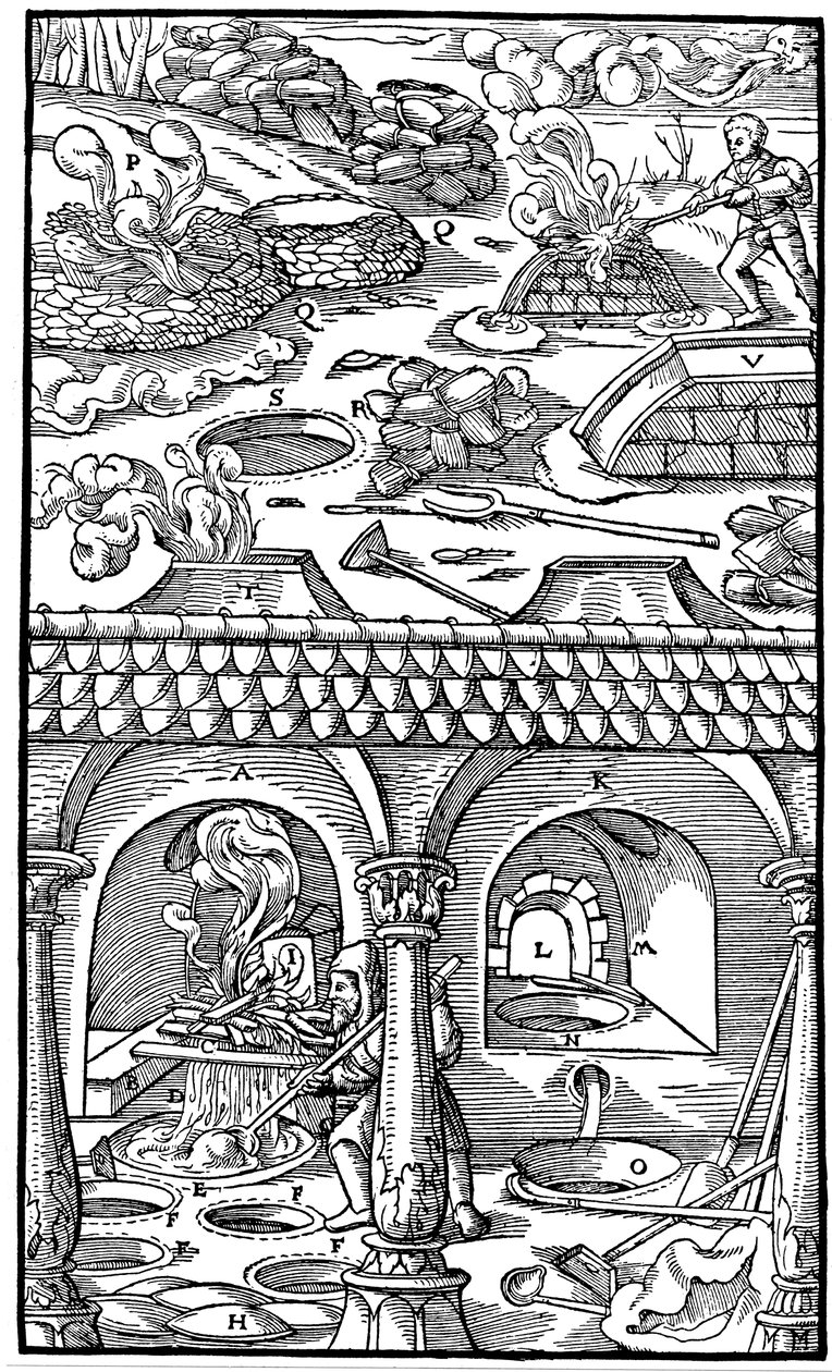Fundição de chumbo, 1556 de Unbekannt