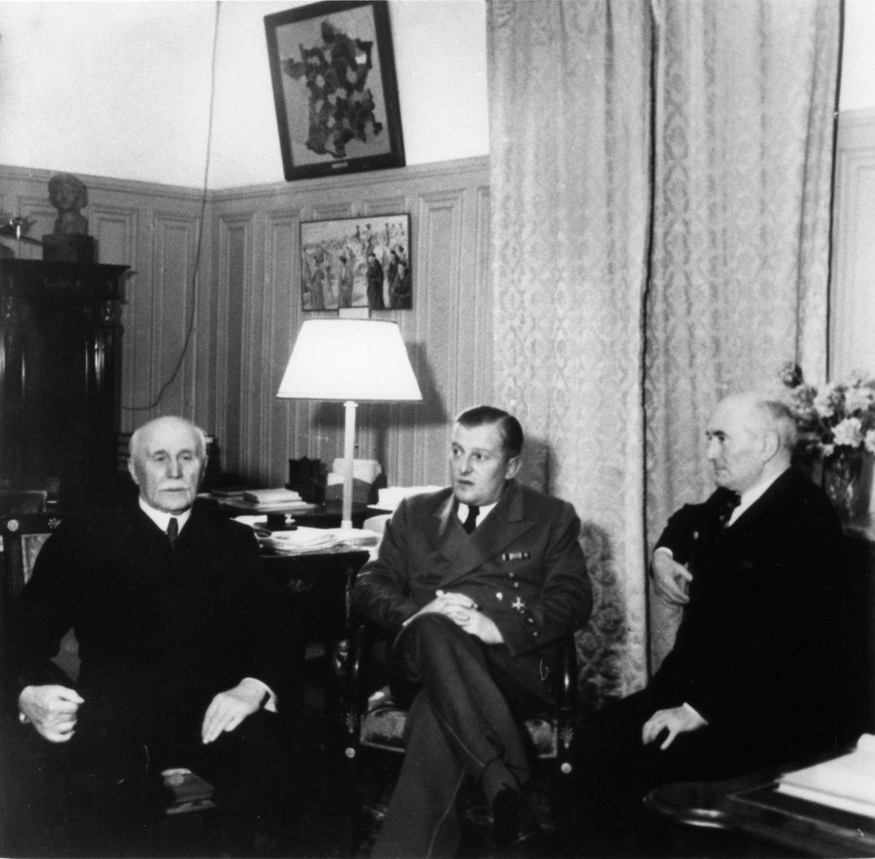 Líderes de Vichy França, c1941-1942 de Unbekannt