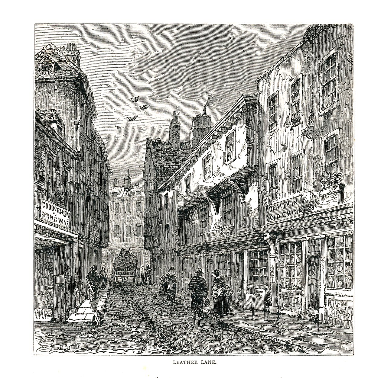 Leather Lane, 1878 de Unbekannt