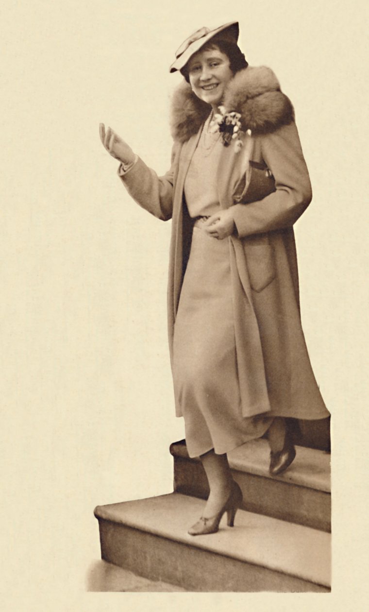 Saída da Praça Belgrave nº 3, para o batizado da princesa Alexandra em 9 de fevereiro de 1937 de Unbekannt