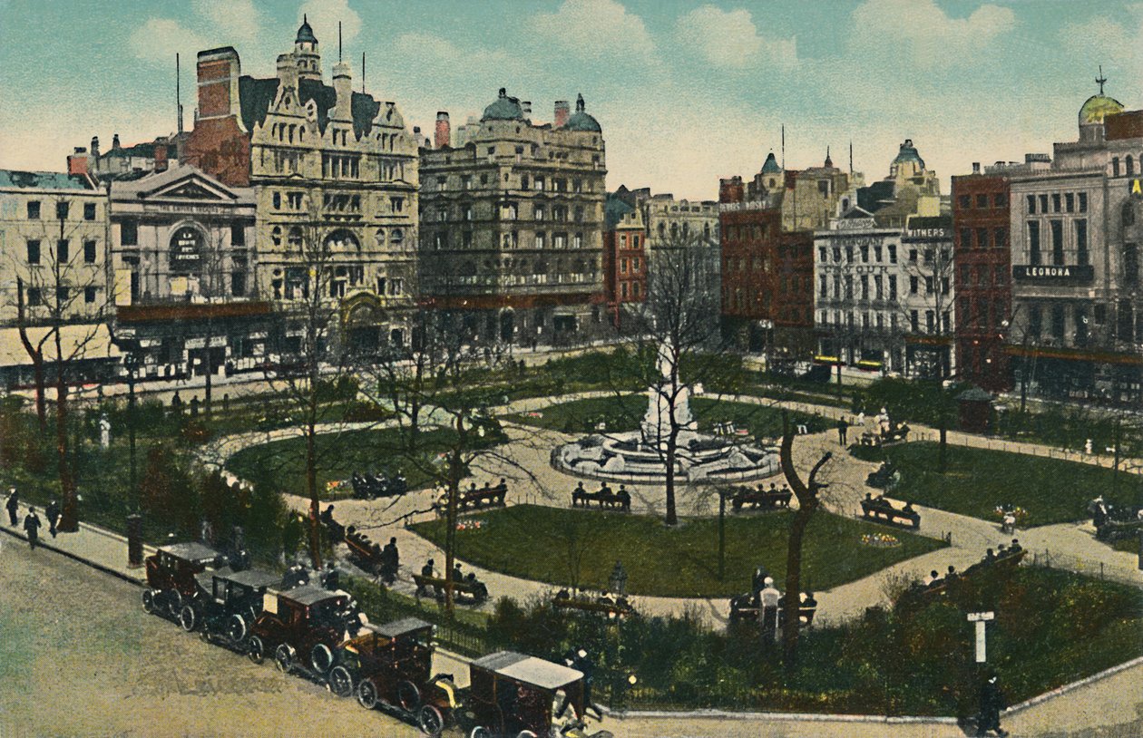 Leicester Square, Londres, c1900s. de Unbekannt