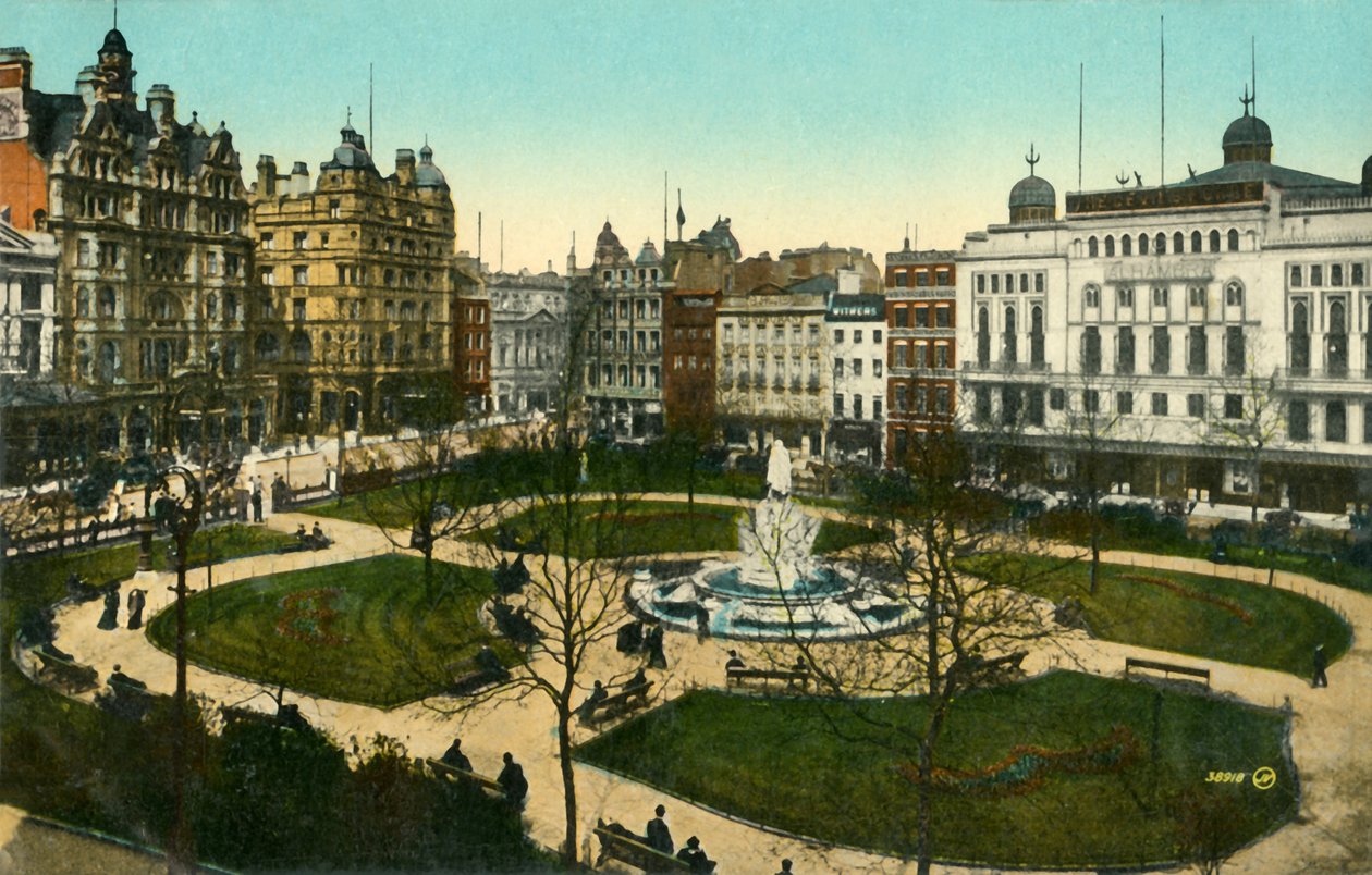 Leicester Square, Londres, c1910. de Unbekannt
