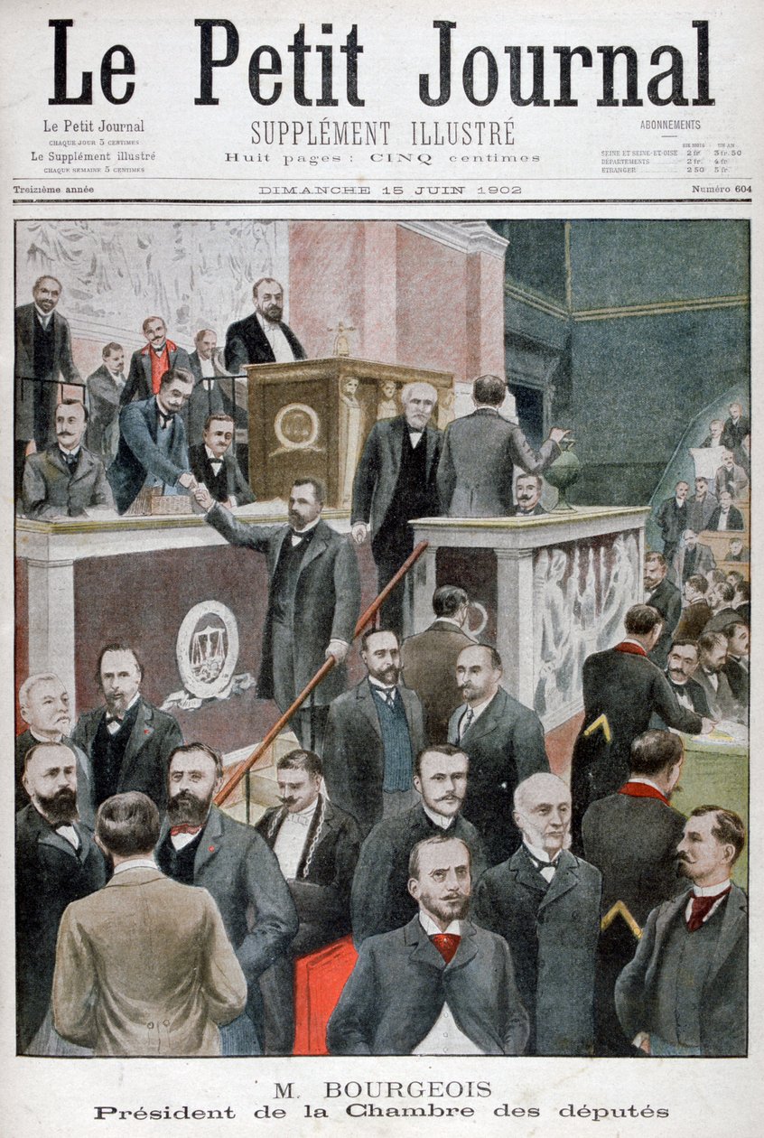 Leon Bourgeois, Presidente da Câmara dos Deputados, 1902 de Unbekannt