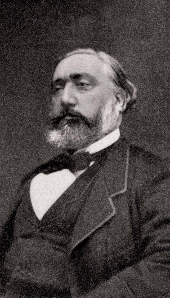 Leon Gambetta, estadista francês, 1881 de Unbekannt