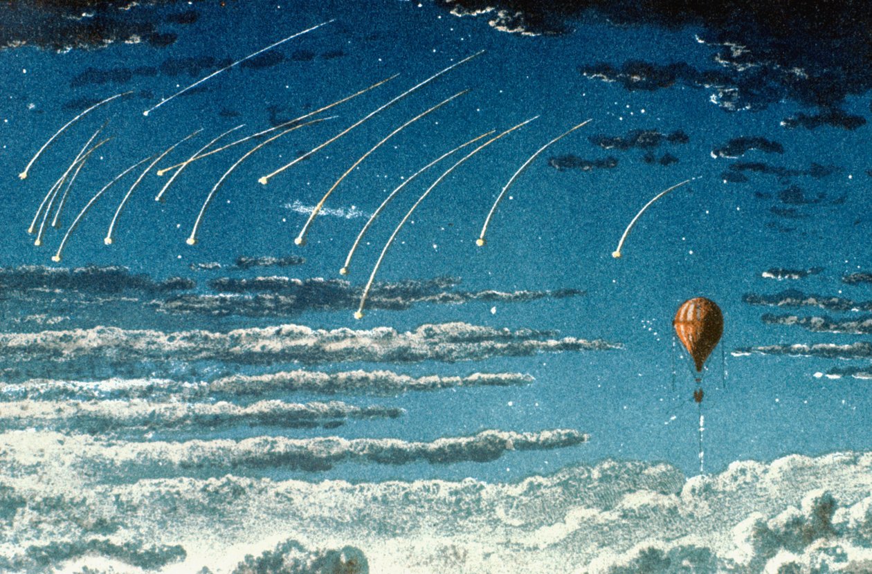 Chuva de meteoros Leonid, 1870 de Unbekannt