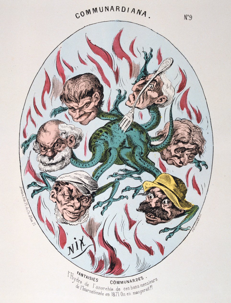 Os belos dias da comuna, 1871 de Unbekannt
