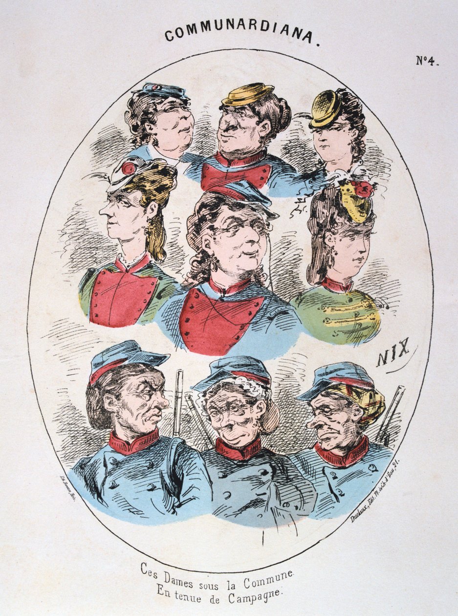 Os belos dias da comuna, 1871 de Unbekannt