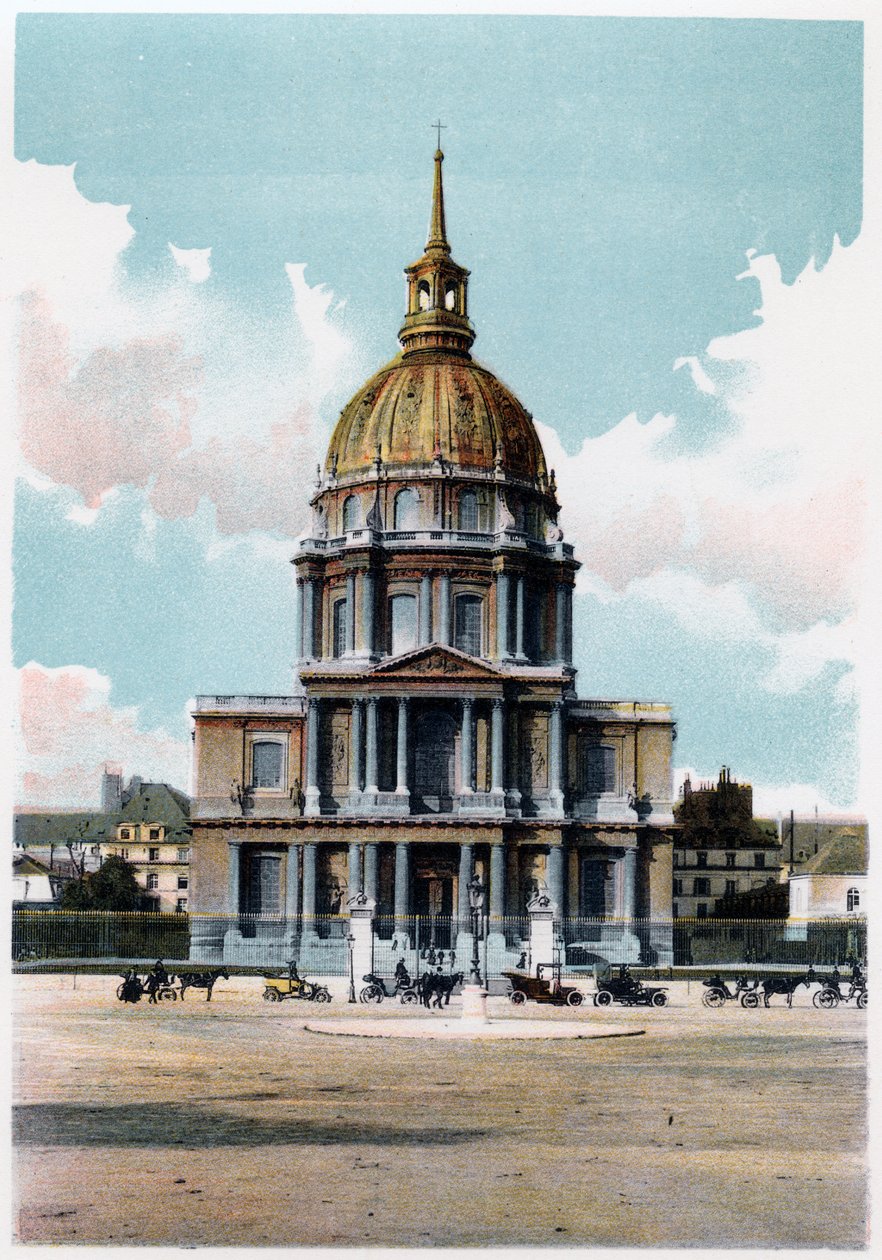 Os Invalides, Paris, c1900 de Unbekannt