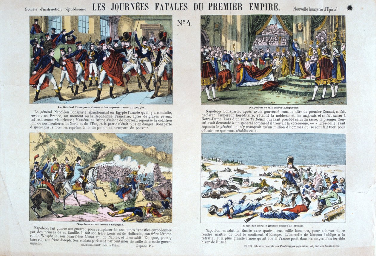 Os Dias Fatais do Primeiro Império, Revolução de 1789, França de Unbekannt