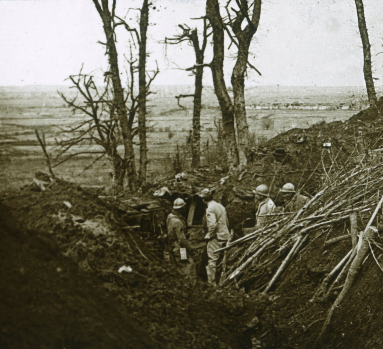 Les Eparges, norte da França, 1915. de Unbekannt