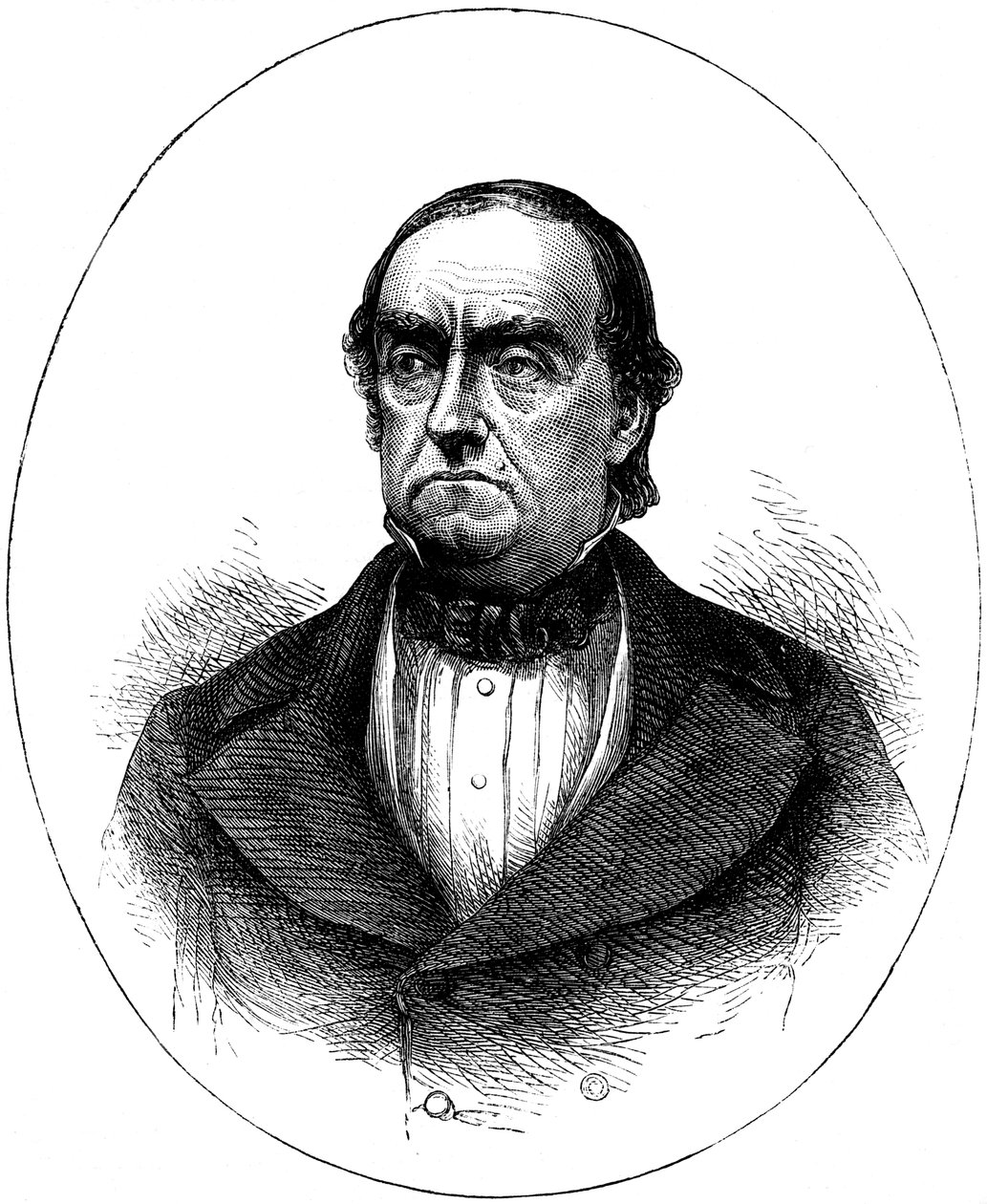 Lewis Cass, soldado americano, estadista e historiador, c1880 de Unbekannt