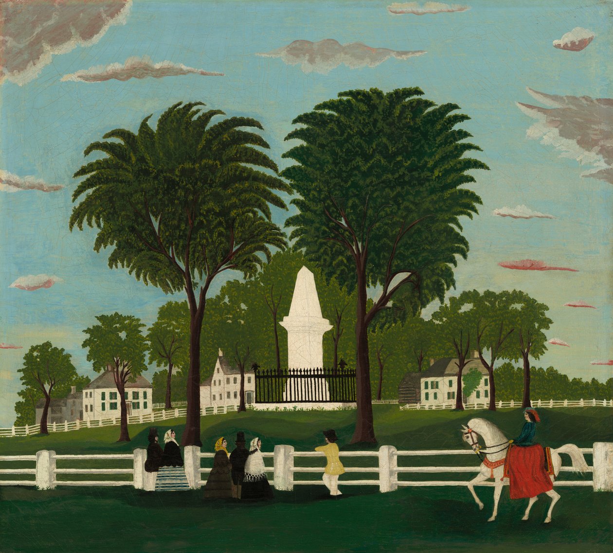 Lexington Battle Monument, 1853 ou depois. de Unbekannt