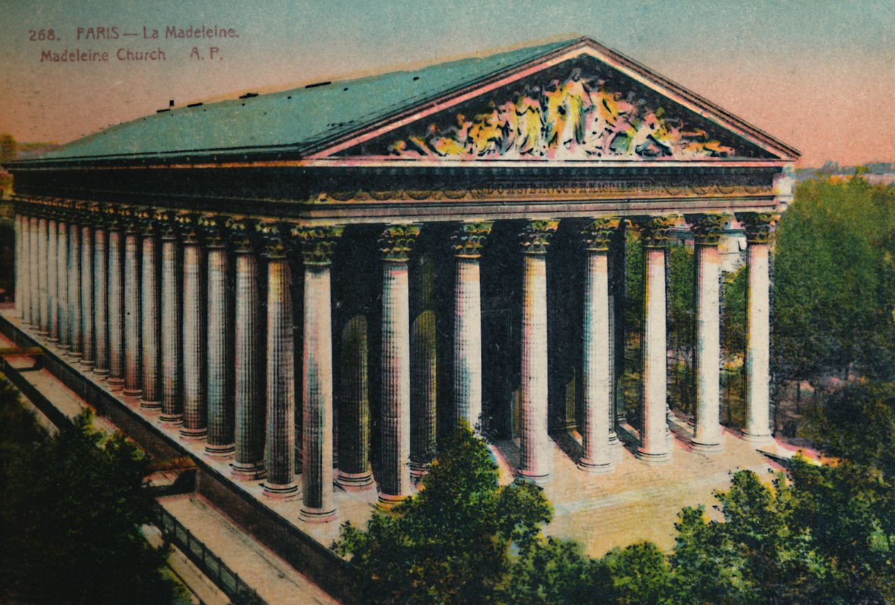 Léglise de la Madeleine, Paris, c1920 de Unbekannt