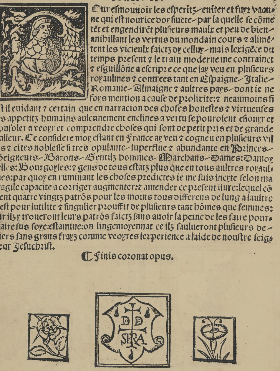 Libreto nouellamete composto para mestre Domenico da Sera... obra de todos os s..., 12 de abril de 1532. de Unbekannt