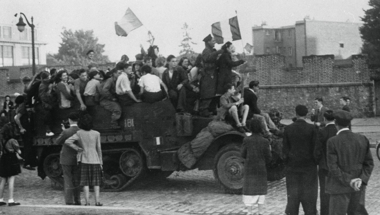 Libertação de Paris, agosto de 1944 de Unbekannt