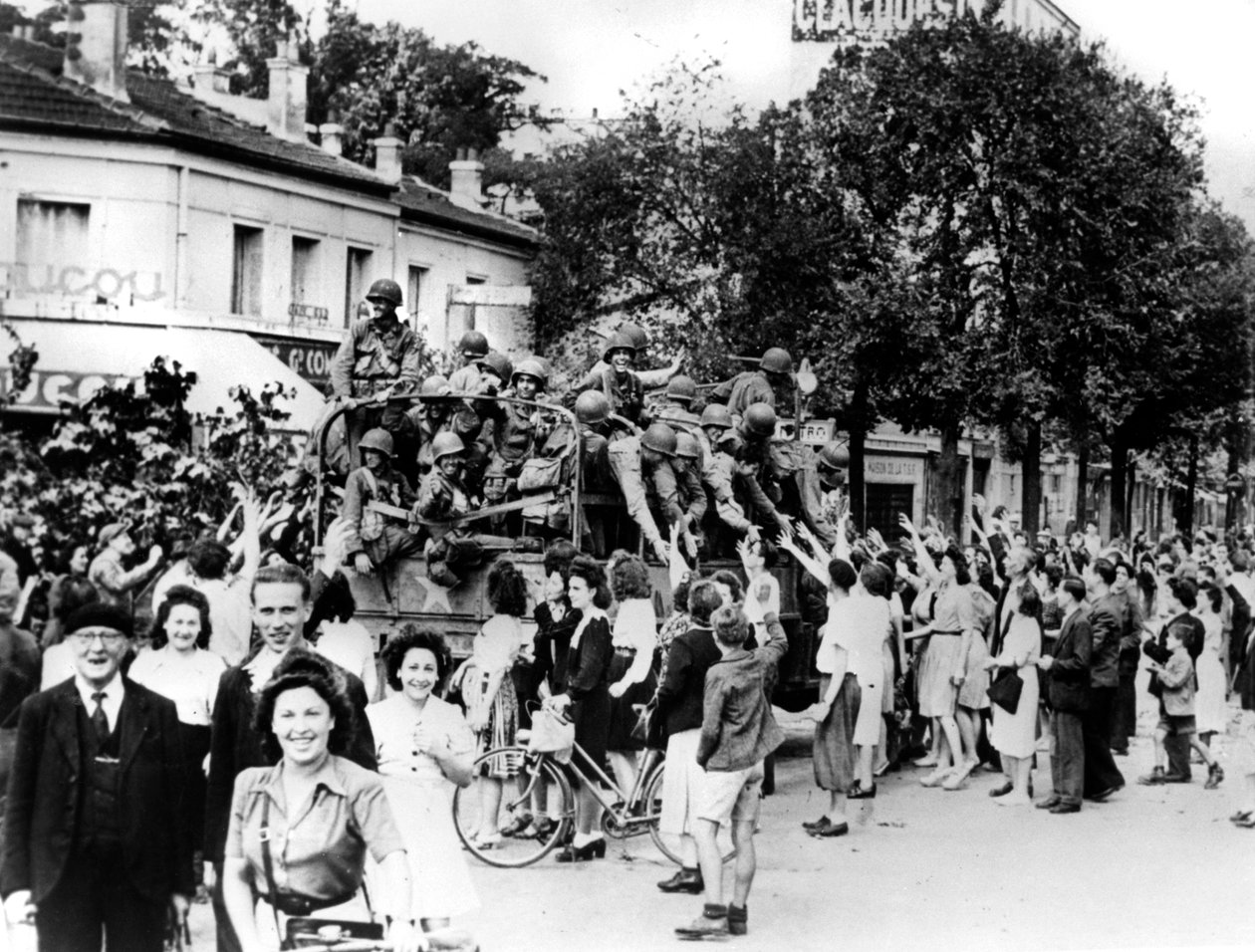 Libertação de Paris, agosto de 1944 de Unbekannt