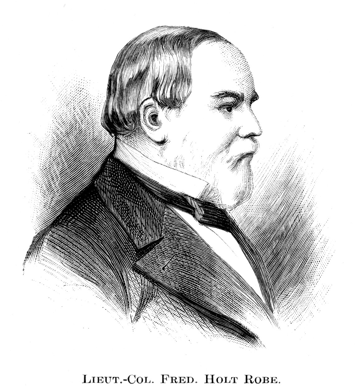 Tenente-Coronel Frederick Holt Robe, 1886 de Unbekannt