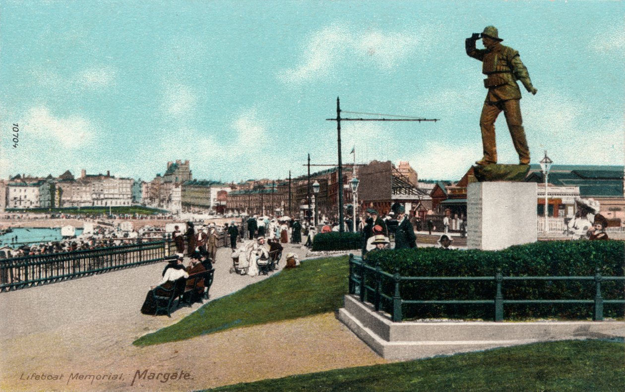 Lifeboat Memorial, Margate, Kent c1905 de Unbekannt