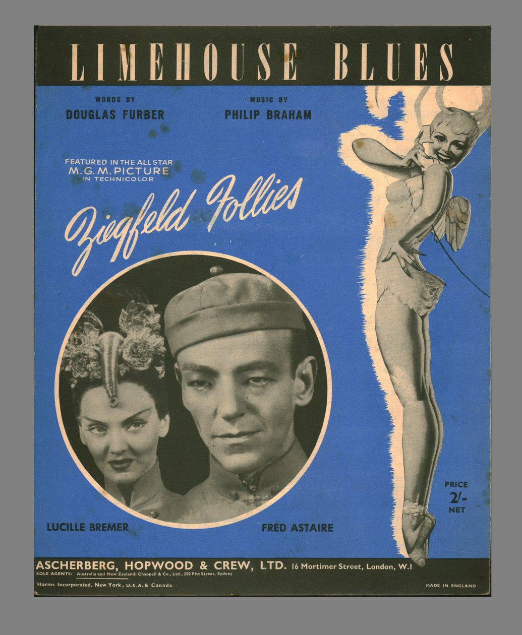 Limehouse Blues, partituras, 1945. de Unbekannt