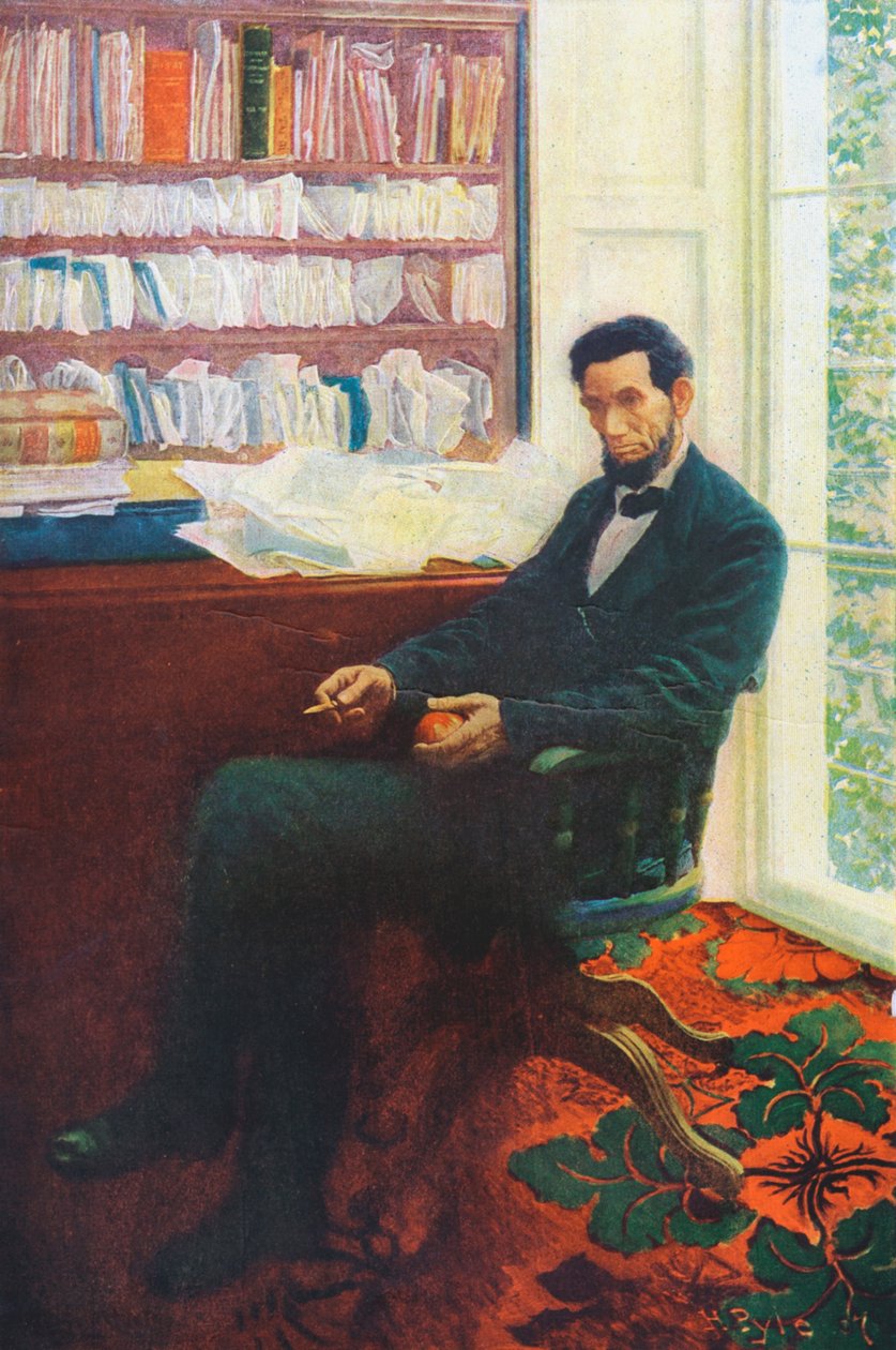 Último dia de Lincolns, Abraham Lincoln 1891-1865, 1907 de Unbekannt