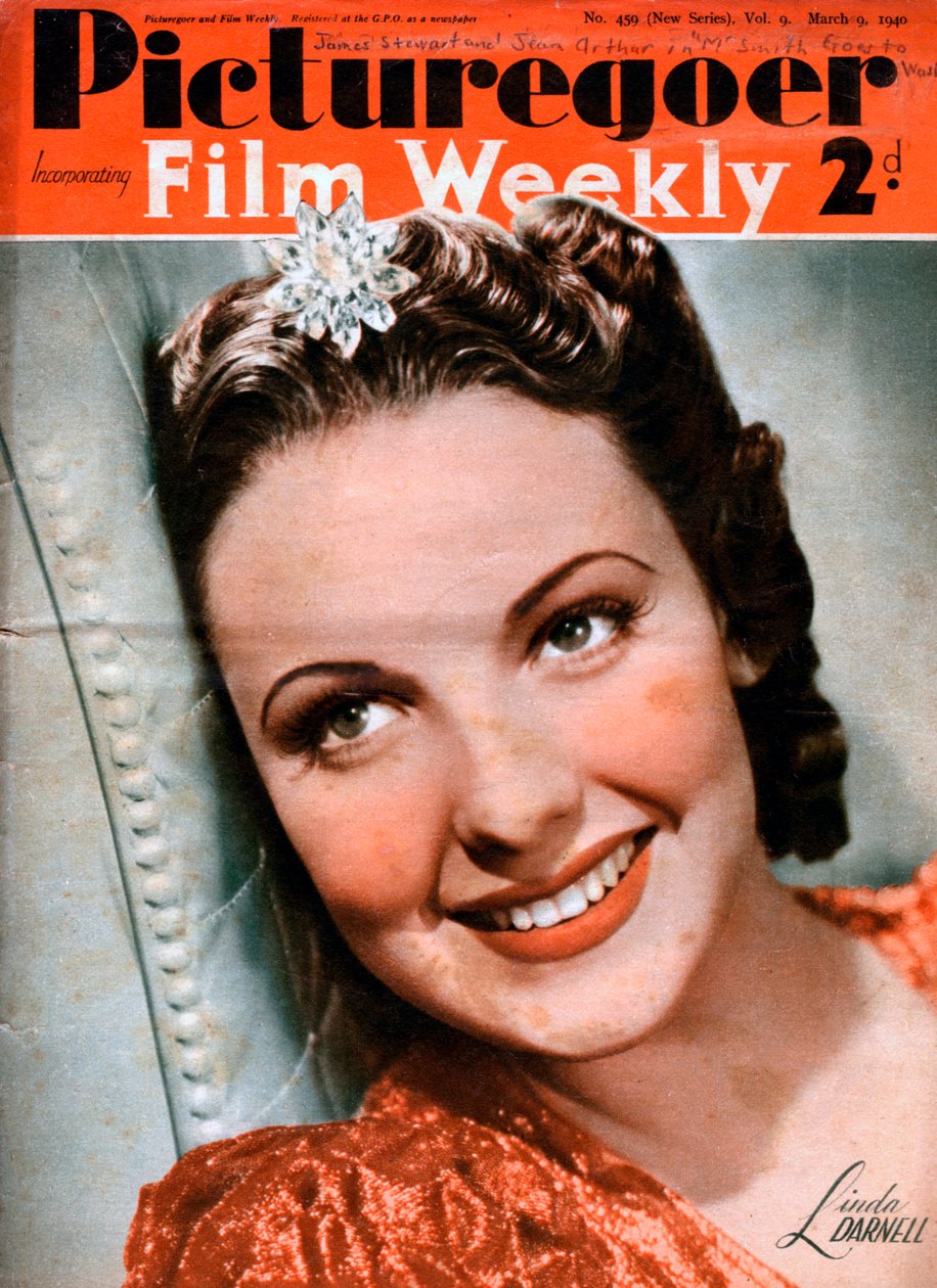 Linda Darnell 1923-1965, atriz americana, 1940 de Unbekannt