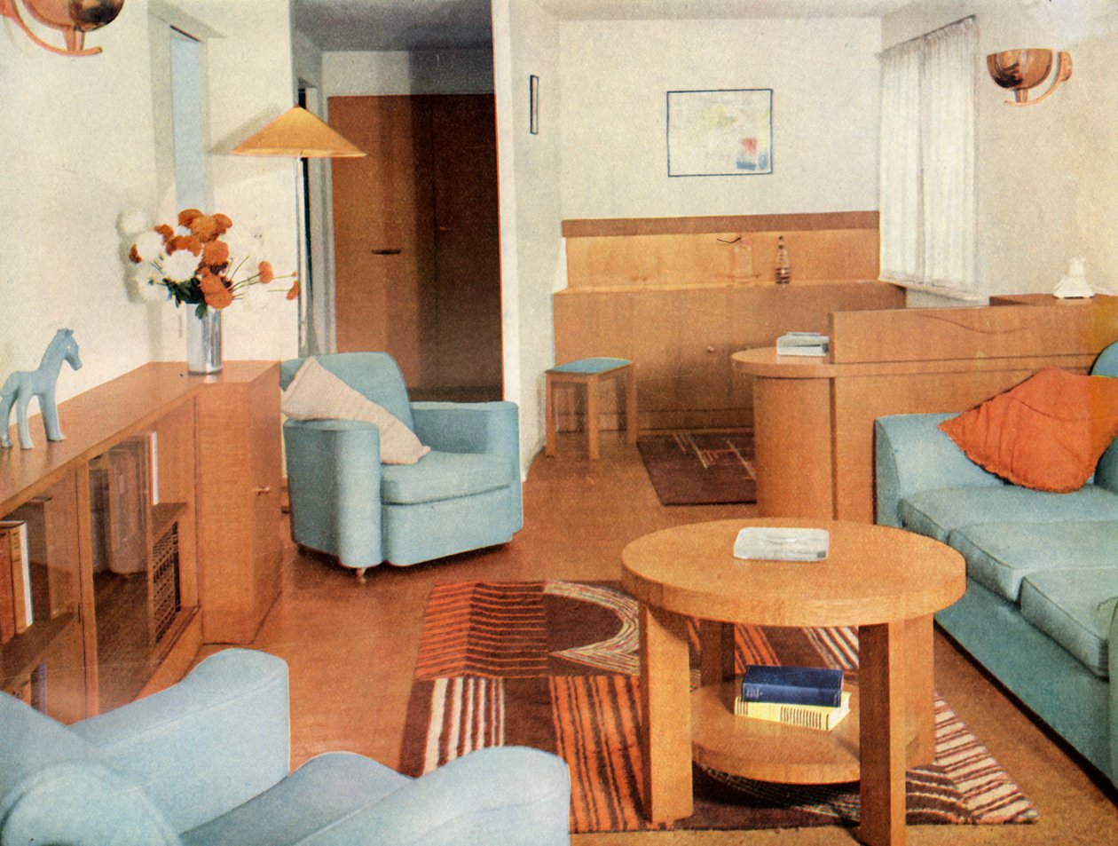 Sala de estar de Bird Iles Ltd., Londres, 1937. de Unbekannt