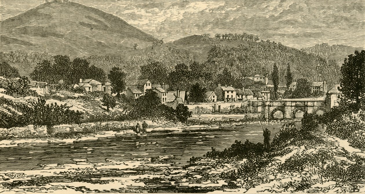 Ponte Llangollen, 1898. de Unbekannt