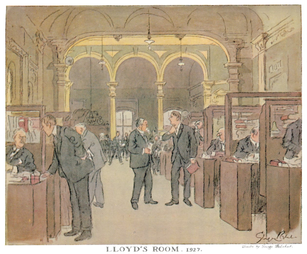 Quarto Lloyds. 1927 - Visto por um perfurador, 1928 de Unbekannt