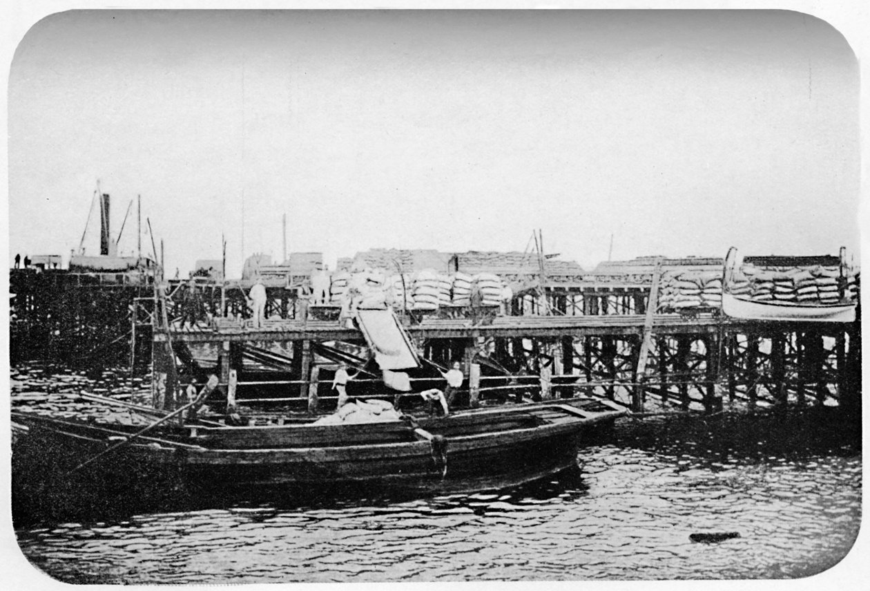 Carregando Com Nitratos, 1911 de Unbekannt
